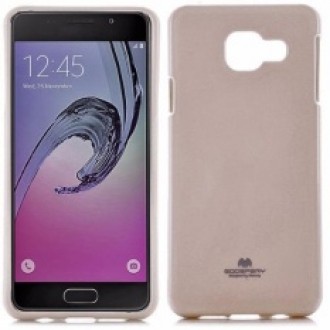 Силиконов калъф Samsung Galaxy A3 (2016) Jelly case златен